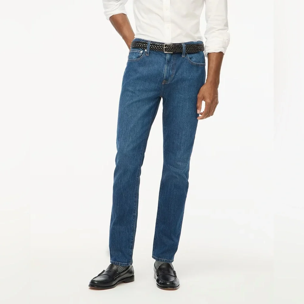 NWT J. Crew Men’s Slim-fit jean in vintage stretch - Size 29x32 - Heritage Blue